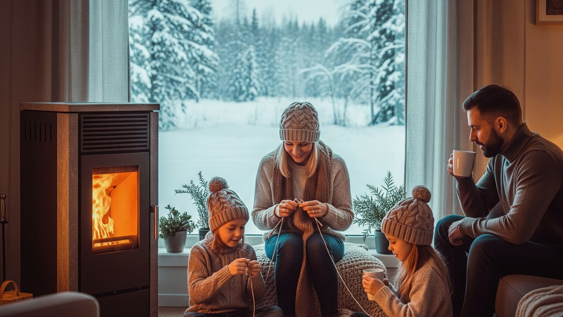 Estufas a pellet: verdades, mitos y recomendaciones para un uso eficiente en el sur de Chile.